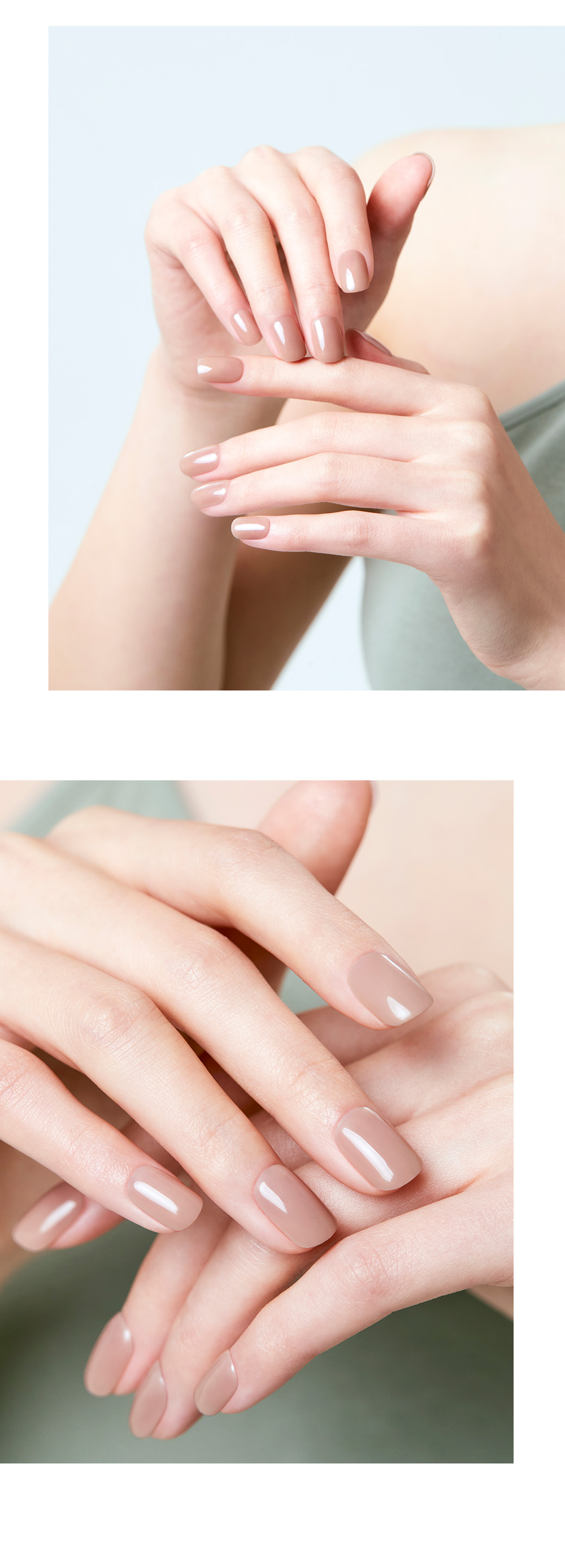 Dashing Diva Magic Press Rose Beige Set Detail 2