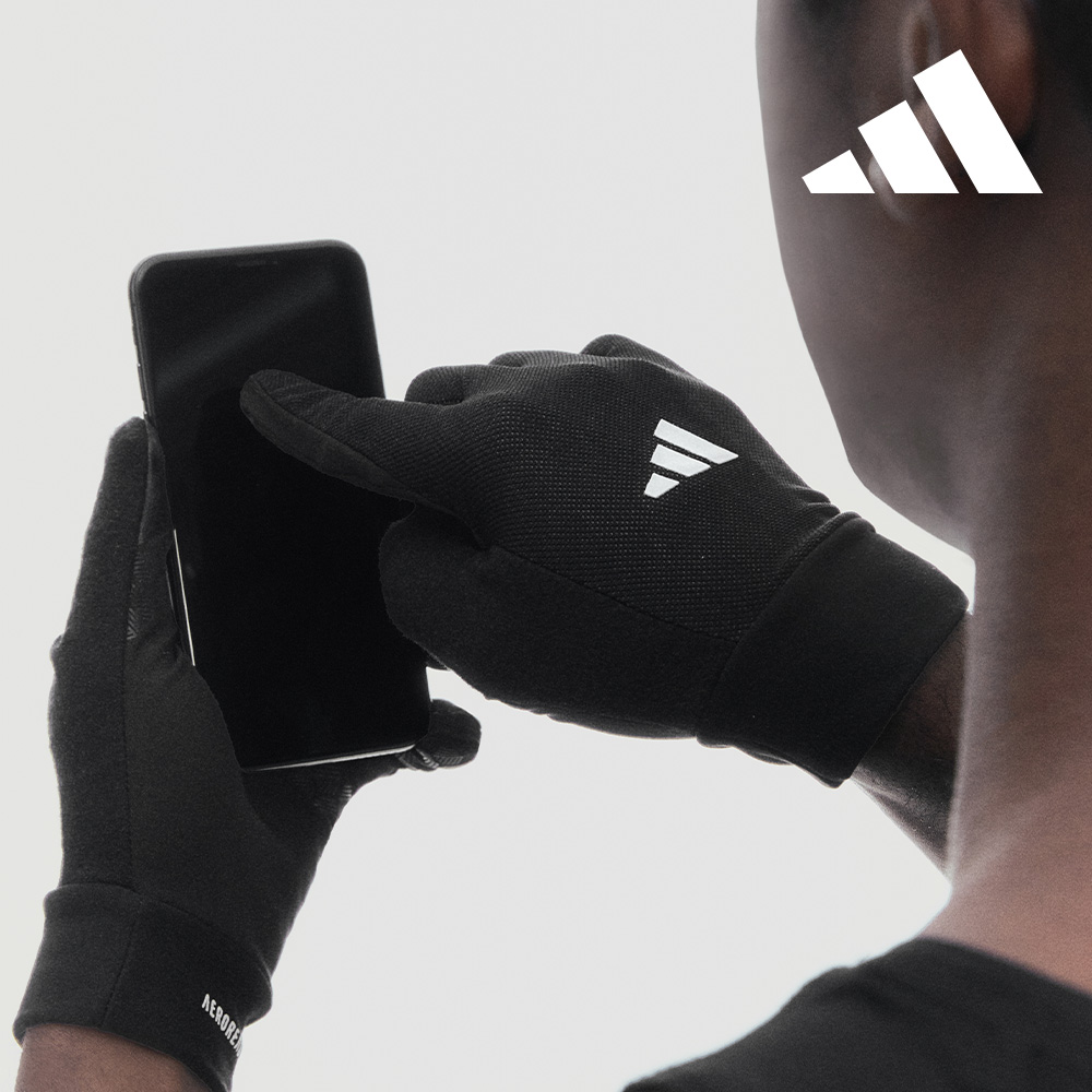 아디다스 풀핑거 러닝 장갑 축구 헬스 글러브 스마트폰터치 등산 자전거 바이크 겨울