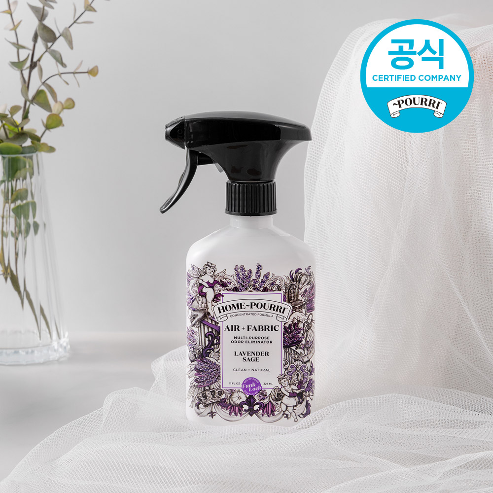 [홈푸리] 집안 공기 탈취제 냄새 제거 거실 룸스프레이 라벤더세이지, 325ml, 1개 - 상세 이미지 3
