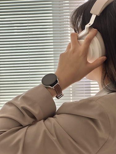 TXLX 갤럭시워치 슬림 싱글투어 가죽 밴드 스트랩 워치 7 6 5 4 엑티브 2 - 상품 이미지