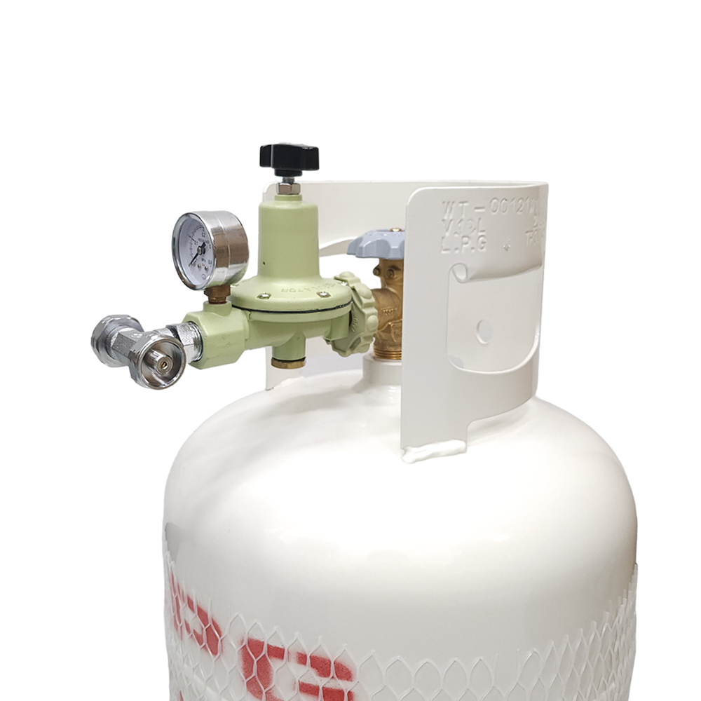 (442) LPG 감압기 이소 부탄 분배기 가스 압력조정기 세트 / 캠핑돔즈 레귤레이터 - 상세 이미지 2