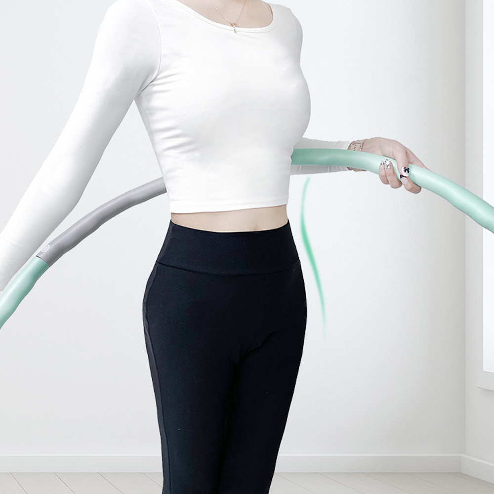 NBR 소프트형 훌라후프 지압 뱃살 운동기구 후프 1.2kg - 상세 이미지 3