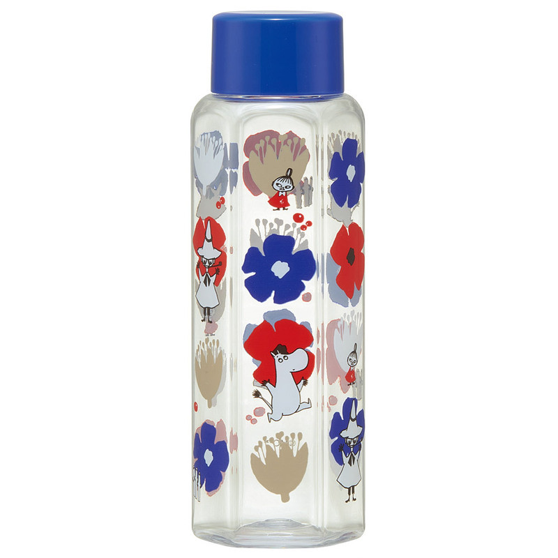 [발주상품 2~4 영업일 후 발송예정] 스케이터 무민 캐릭터 육각 블로 보틀 350ml PDH4 - 주방·식기 - 하카타몰