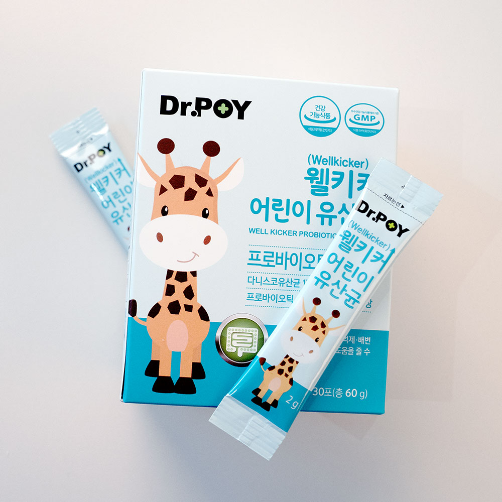 (2개월분) 닥터포이 웰키커 어린이 유산균 1세 이상 간편 섭취 2g x 30포, 2개 - 상세 이미지 2