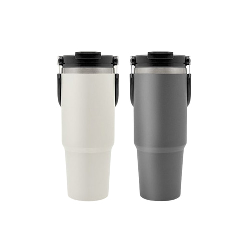 무료 각인텀블러 대용량 양방향 손잡이 메가 텀블러 머그 잔 830ml - 상세 이미지 3