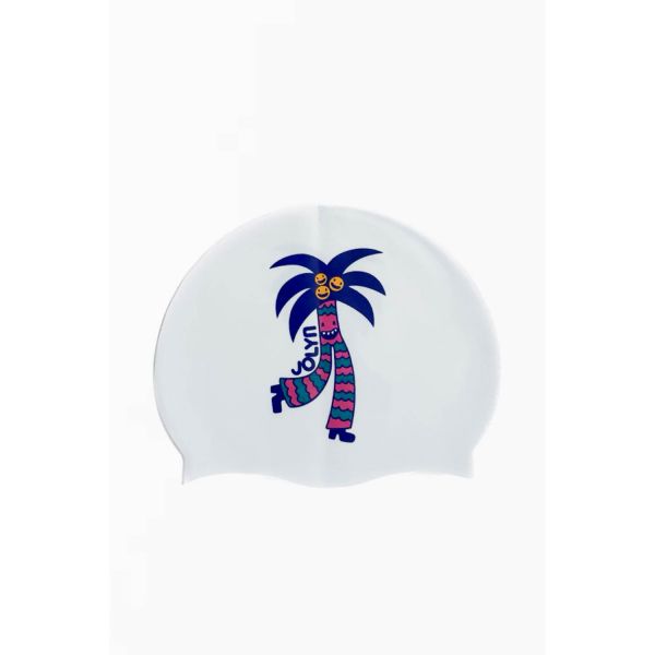 졸린 실리콘 수모 수영모자 코코로코 파인애플 Jolyn Silicone Swim Cap - Cocoloco - 메인 이미지