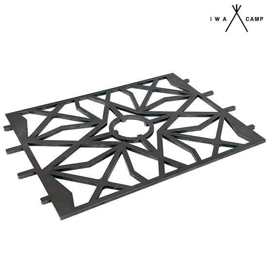 아이와캠프 스노우피크 플랫버너 호환 오덕 그릴 IGT 원버너 플레이트 받침대