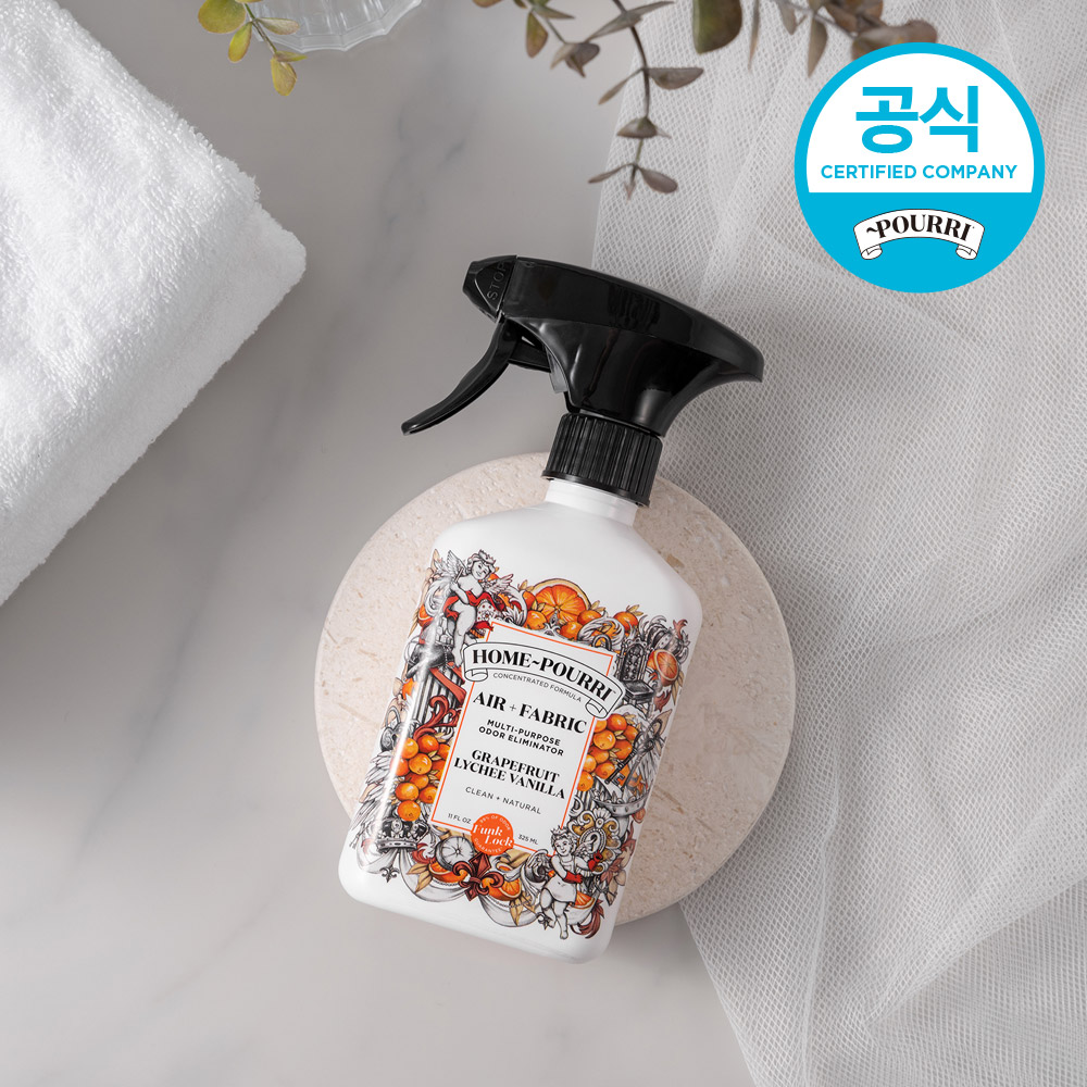 [홈푸리] 집안 공기 탈취제 냄새 제거 거실 룸스프레이 그레이프프루트 리치바닐라, 325ml, 1개 - 상세 이미지 4