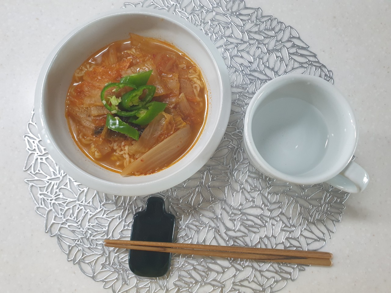 초여도예 도자기 수저받침 양면 수저받침대 이미지 6