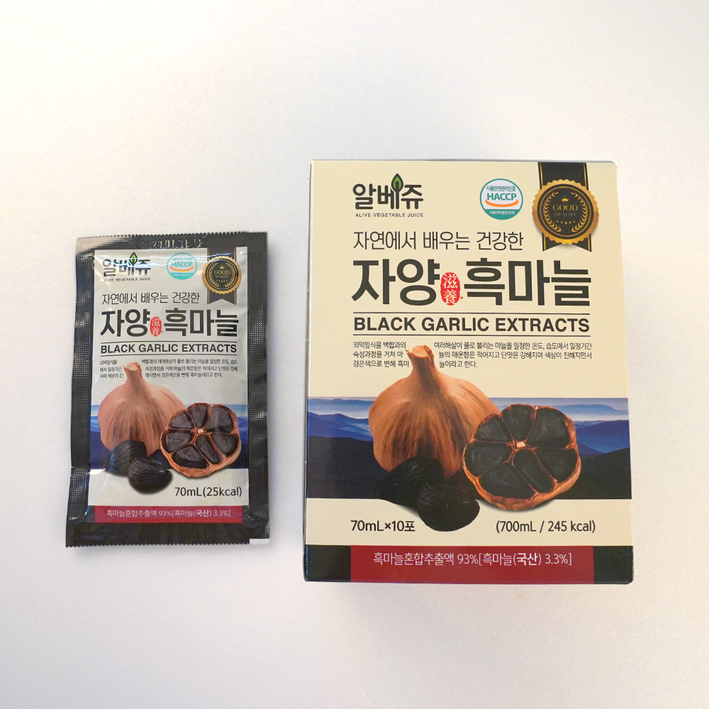 닥터포이 알베쥬 의성 자양 흑마늘 즙 진액 액기스 70ml x 30포 - 상세 이미지 3