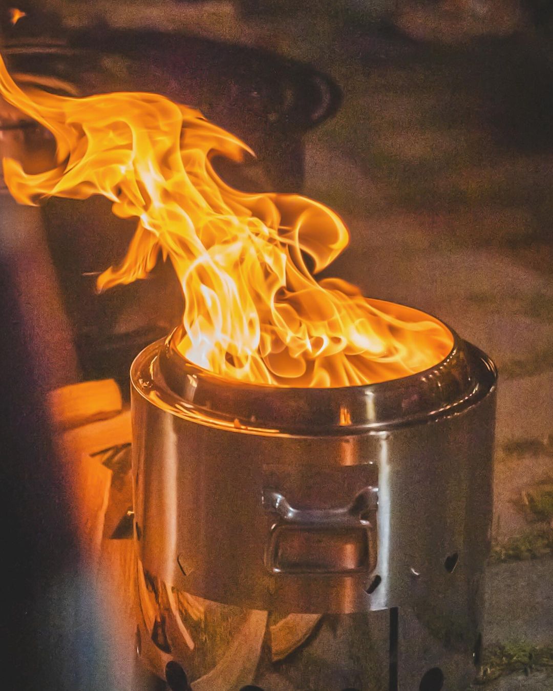 디바디바 Westove 불멍 이중연소 화로대 캠핑 화로대 불멍 화로 우드스토브