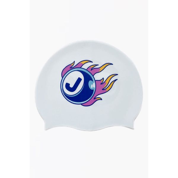졸린 실리콘 수모 수영모자 에잇볼 8볼 Jolyn Silicone Swim Cap - 8Ball - 상품 이미지