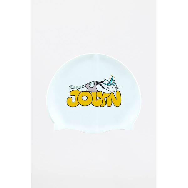 졸린 실리콘 수모 수영모자 유니캣스윔 Jolyn Silicone Swim Cap - Unicatswim - 상품 이미지