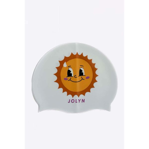 졸린 실리콘 수모 수영모자 샤이니 Jolyn Silicone Swim Cap - Shiney - 메인 이미지