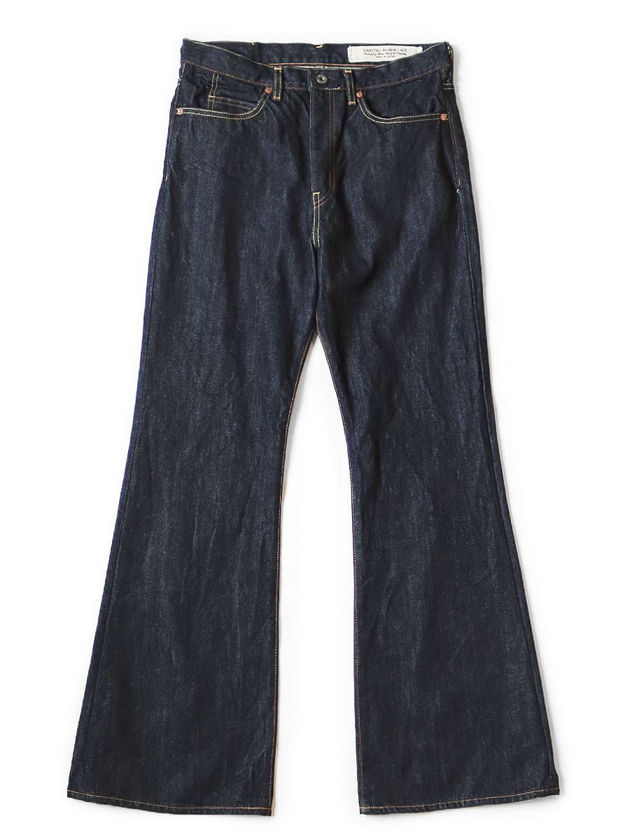 캐피탈 KAPITAL 14oz 데님 5P OKABELLBO 청바지 SLP033SLP108 - 메인 이미지