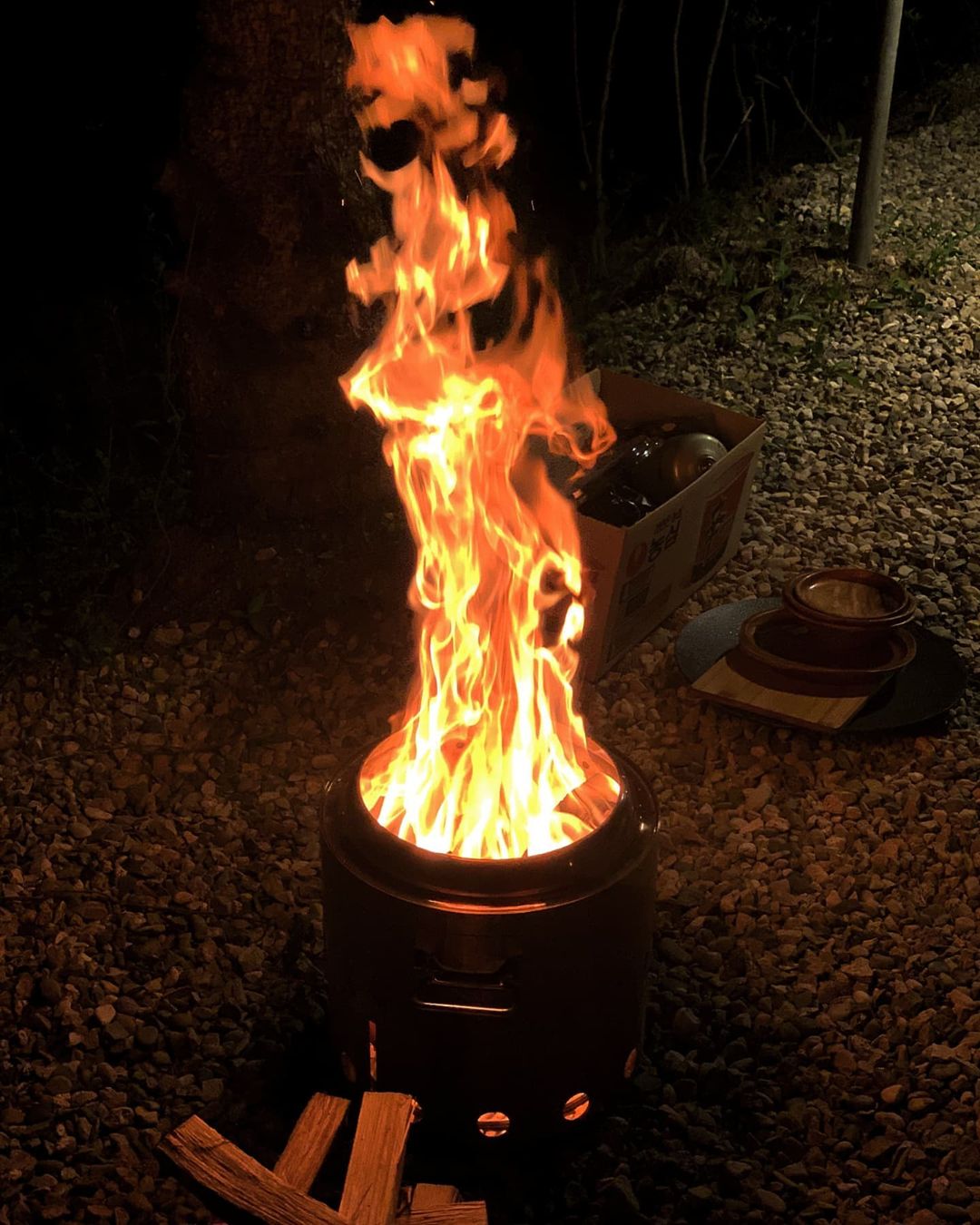 디바디바 Westove 불멍 이중연소 화로대 캠핑 화로대 불멍 화로 우드스토브