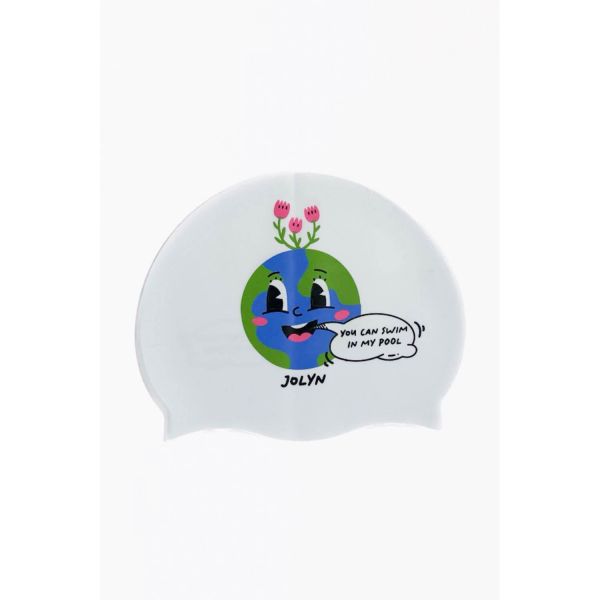 졸린 실리콘 수모 수영모자 마마 어스 Jolyn Silicone Swim Cap - Mama Earth - 메인 이미지