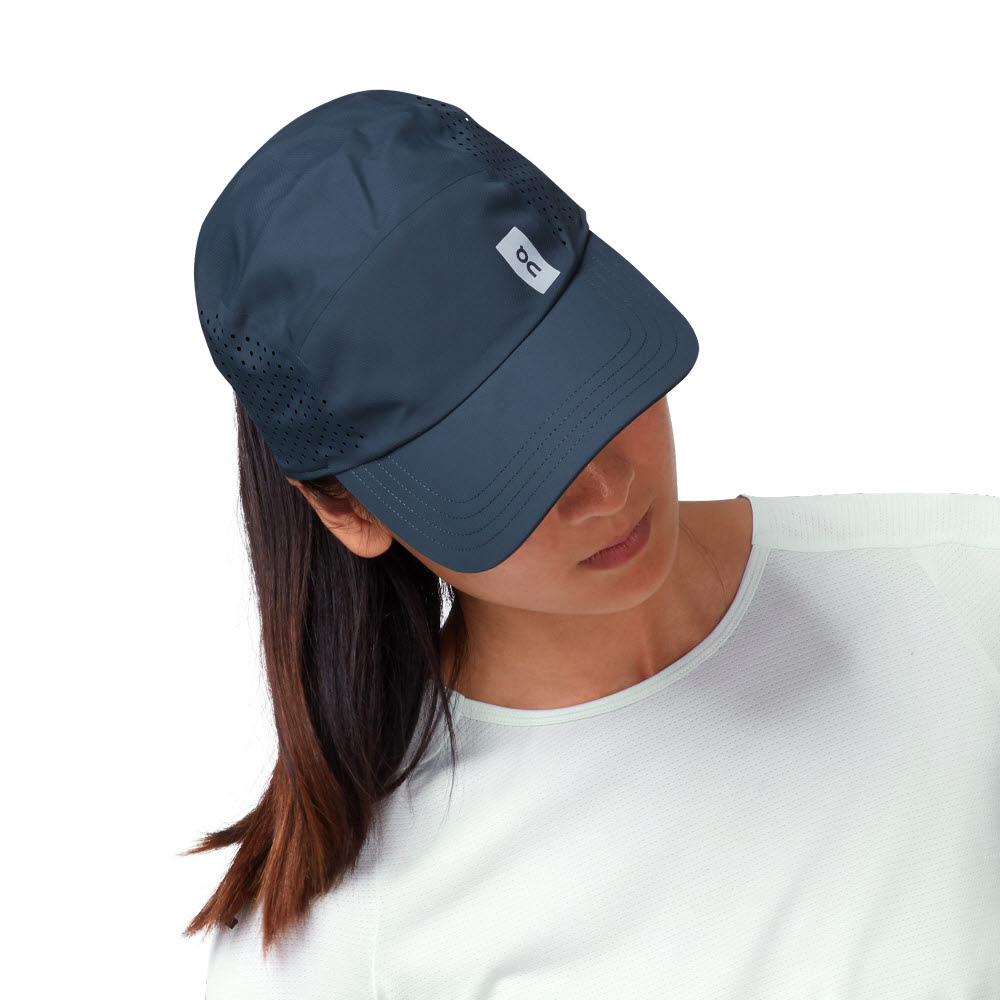 온러닝 러닝 모자 LightWeight Cap 네이비 - 상세 이미지 3