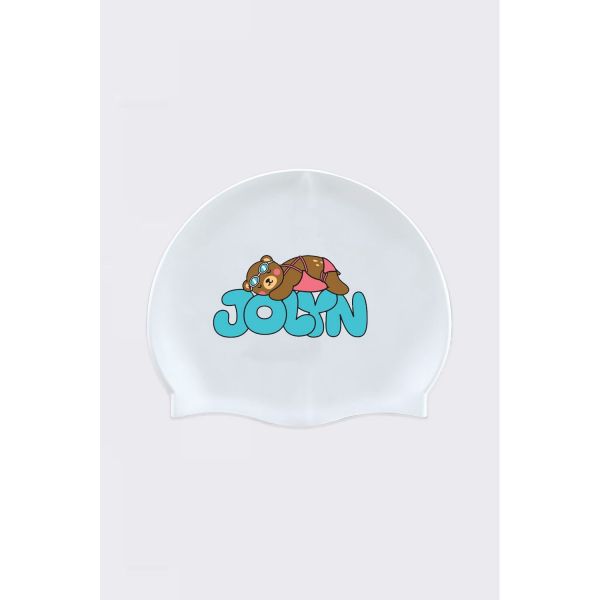 졸린 실리콘 수모 수영모자 슬리피 비어 Jolyn Silicone Swim Cap - Sleepy Bear - 상품 이미지
