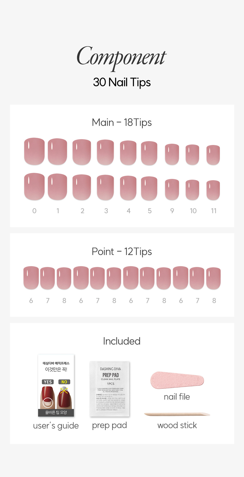 Dashing Diva Magic Press Pink Blush Set Model 2