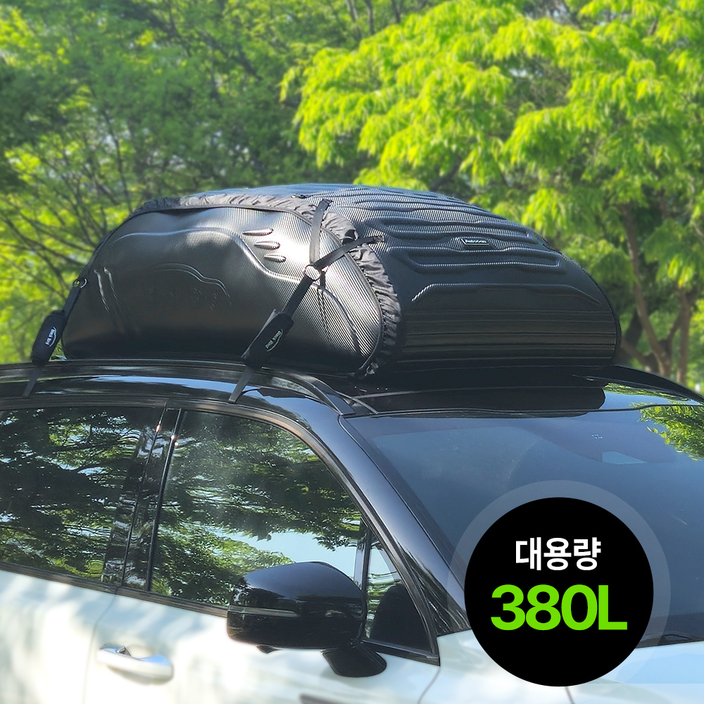 오토반 버드윙 루프백 380L 레인커버 차량용 캠핑 자동차 루프 박스 업그레이드 신형 - 상품 이미지