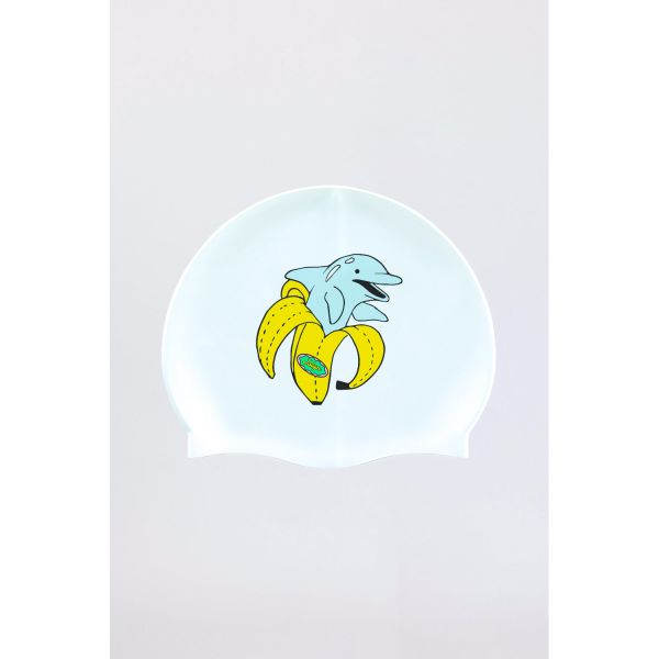 졸린 실리콘 수모 수영모자 돌프룻 Jolyn Silicone Swim Cap - Dolphruit - 상품 이미지