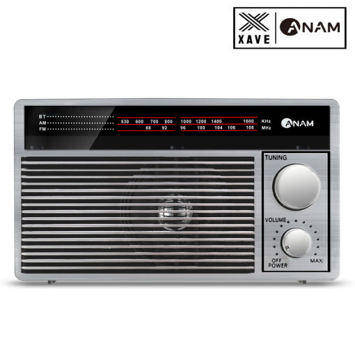 아남 휴대용 레트로 라디오 상세 이미지
