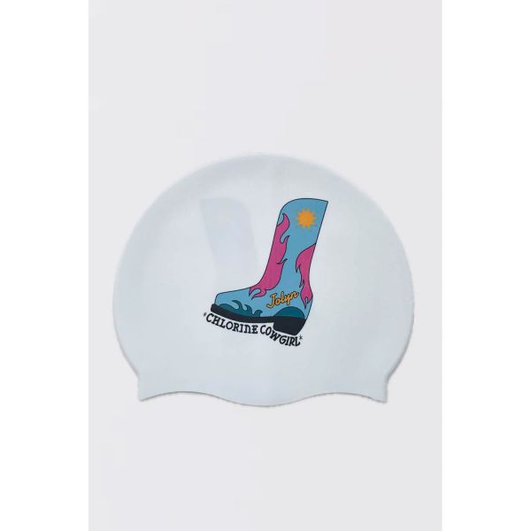 졸린 실리콘 수모 수영모자 부츠 신발 Jolyn Silicone Swim Cap - Boots - 상품 이미지