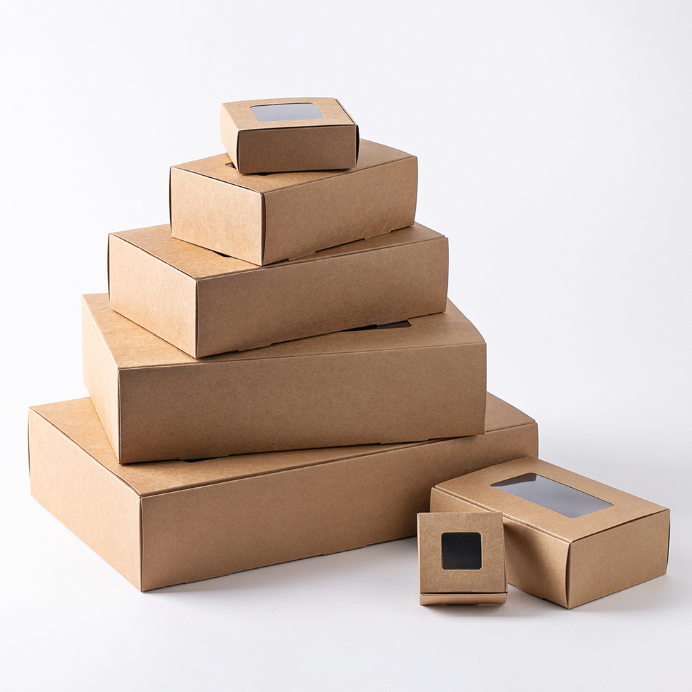 W0 투명창박스 정사각 S01 타입1 블랙 6.5x6.5x3 디자인 미니 상자 선물케이스 이미지 6