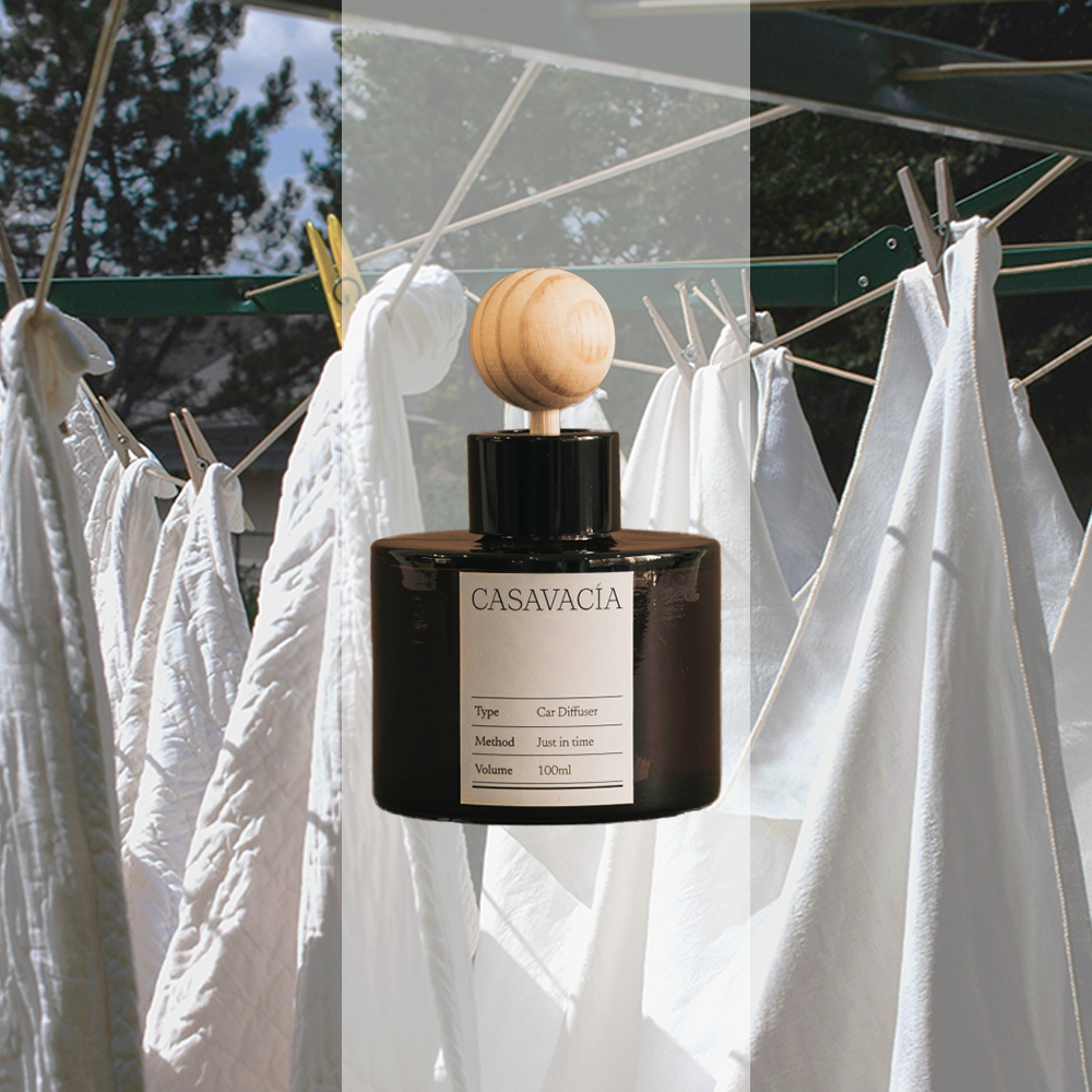 허거블 코튼 차량용 방향제 디퓨저 Eau de Parfum(25%) 섬유유연제 - 상품 이미지