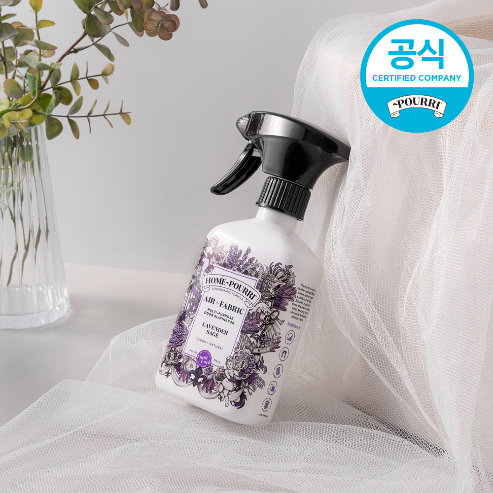 [홈푸리] 집안 공기 탈취제 냄새 제거 거실 룸스프레이 라벤더세이지, 325ml, 1개 - 상세 이미지 4
