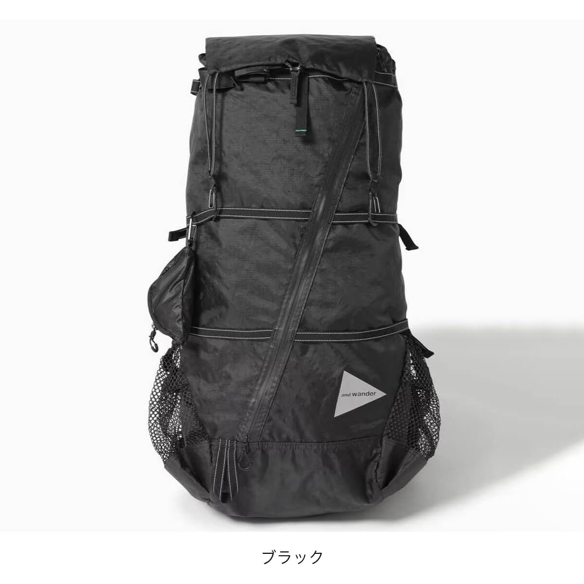 앤드원더 and wander ECOPAK 등산 학생 백팩 45L 5744975189031 - 상세 이미지 2