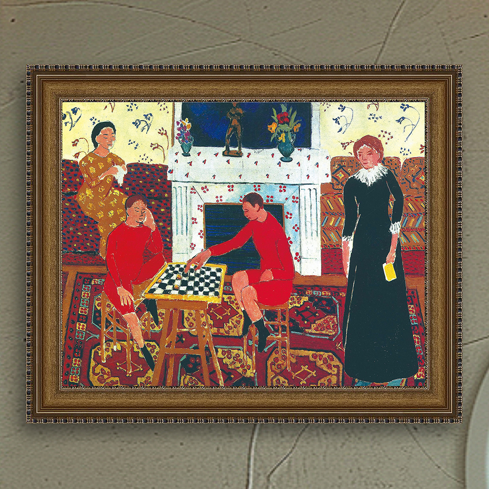 니스만 53X67 cm 812 앤티크 실버액자 앙리 마티스 명화 그림 이미지 8