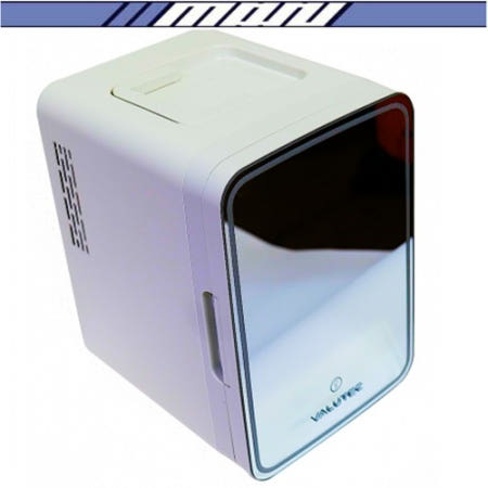 (마루모터)10리터 냉온장고 VR-010L 거울/화장품 겸용 냉온장고/아답터포함/차박/캠핑카/휴가필수품/카투어