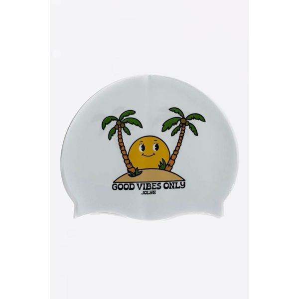 졸린 실리콘 수모 수영모자 솔 Jolyn Silicone Swim Cap - Sol - 메인 이미지