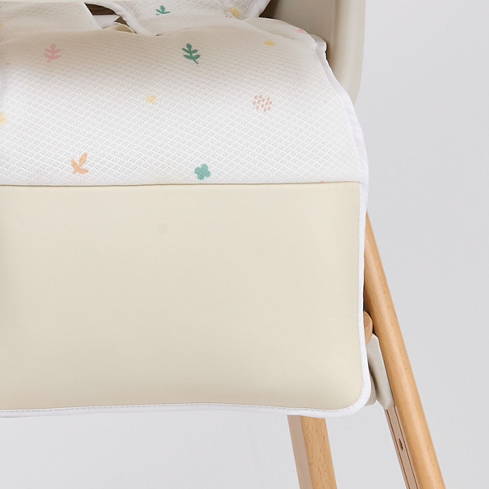 퍼기 더블 모터 여름 유모차 쿨링 통풍 신생아 쿨시트 카시트 겸용 라이너 아이보리