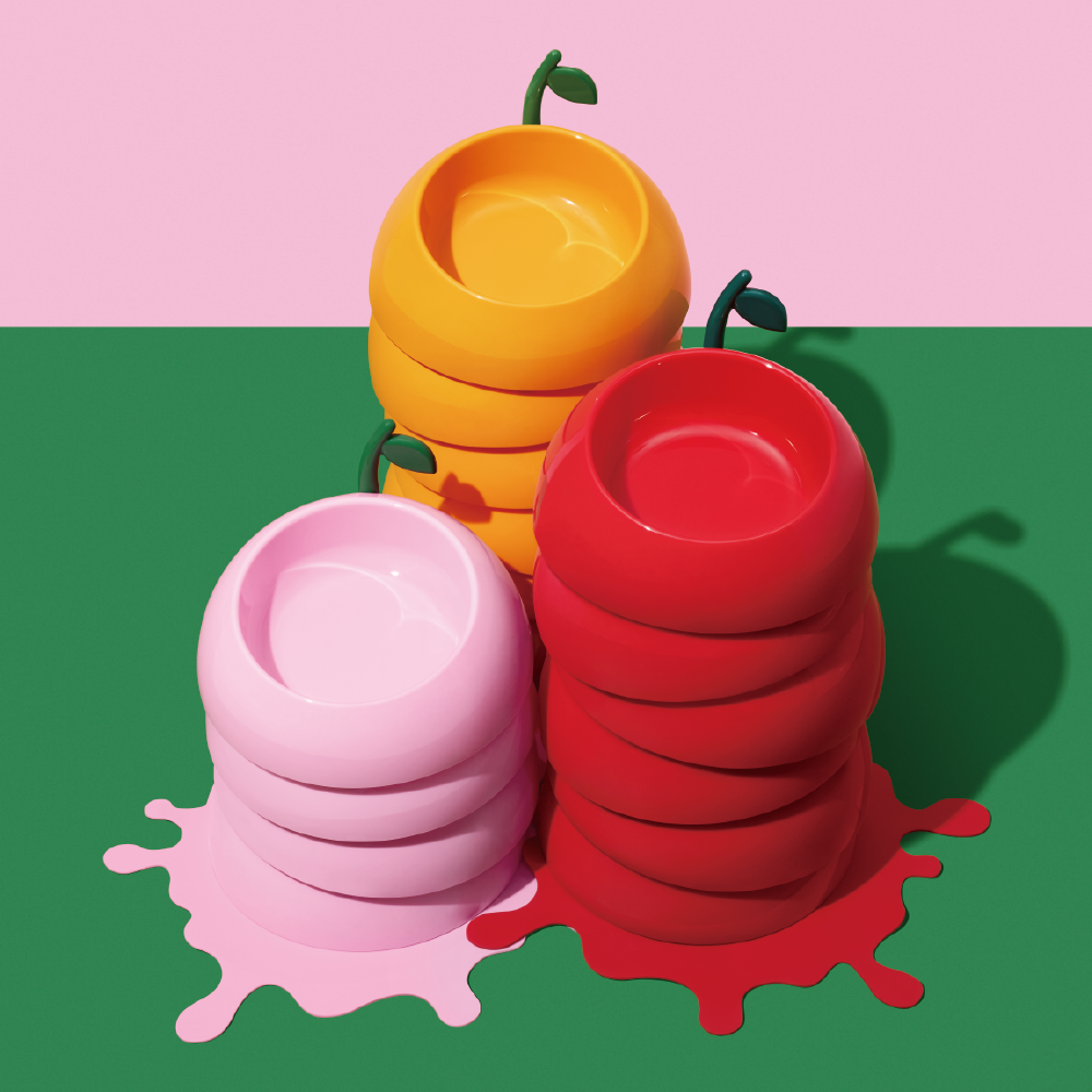 쥬씨 강아지밥그릇 고양이밥그릇 식기 물그릇 세트