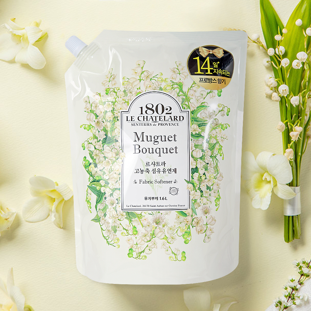 르샤트라 고농축 섬유유연 뮤게부케 1.6L 리필