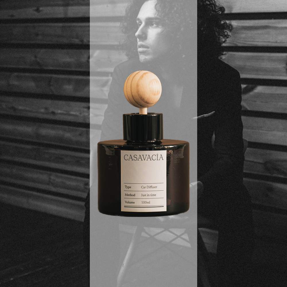 맨 인 블랙 차량용 방향제 디퓨저 Eau de Parfum(25%) - 상품 이미지