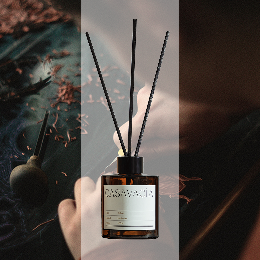 블랙 샤프란 디퓨저 방향제 Eau de Parfum(25%) 발향좋은 인테리어 - 상품 이미지
