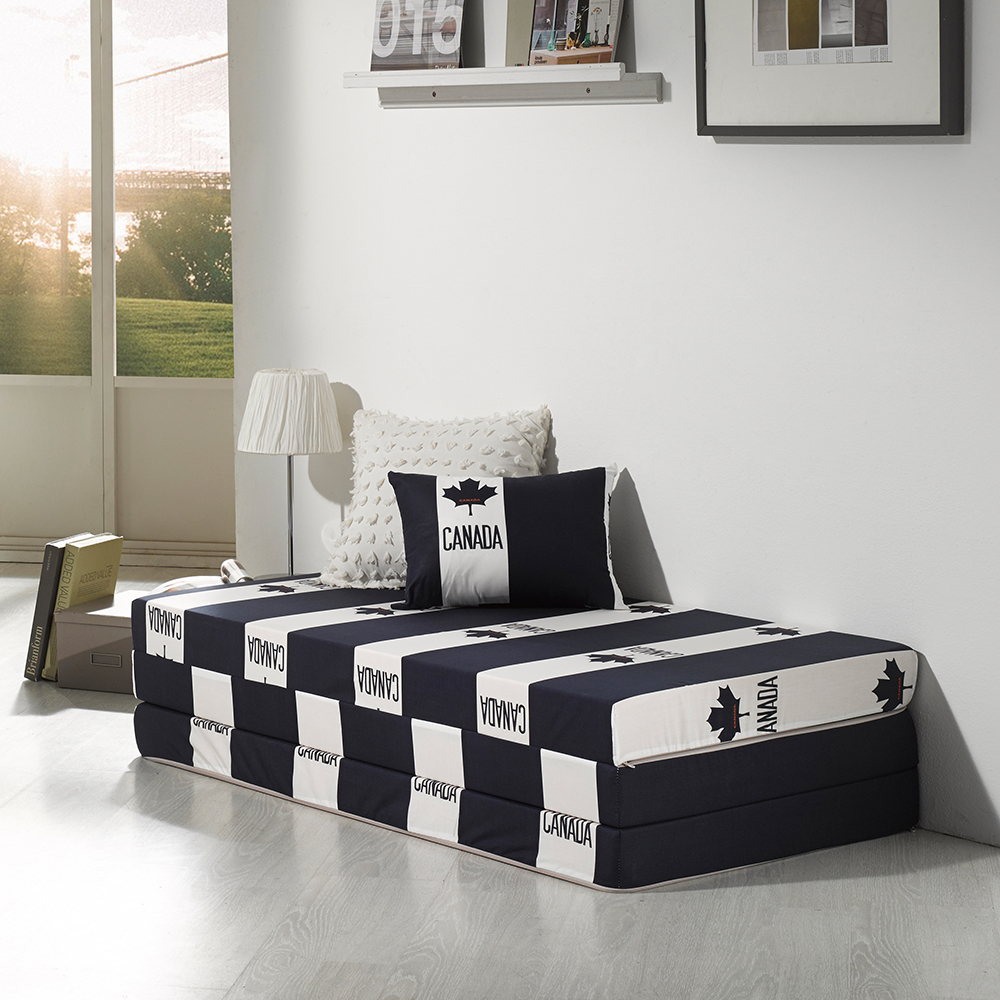 서광퍼니처 편안존 3단 접이식 바닥 토퍼 매트리스 9cm