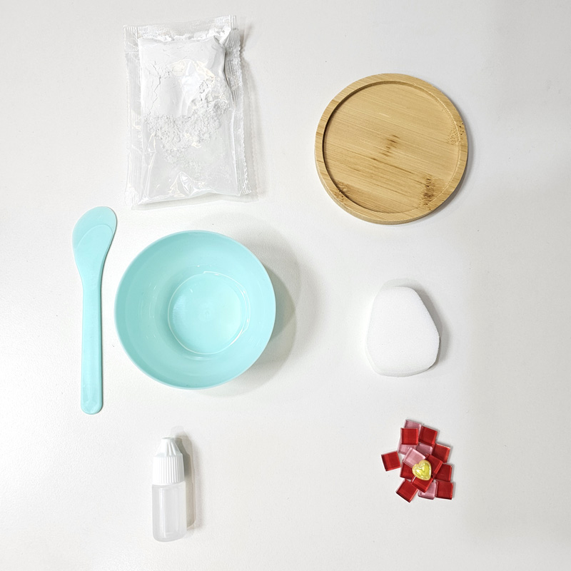 아이두DIY 타일 티코스터 만들기 네잎클로버 - 상세 이미지 2