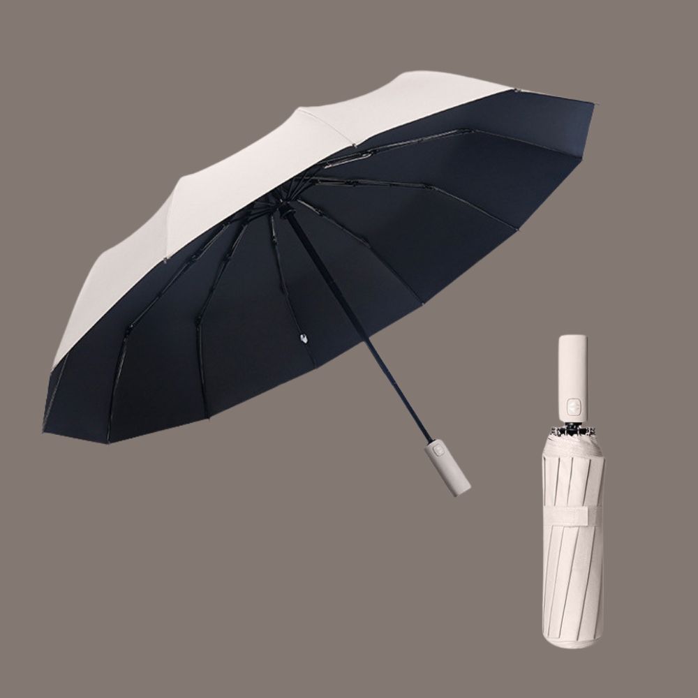 3단우산 이중살대 원터치 튼튼한 대형 경량 자동 접이식 우산 암막 양우산