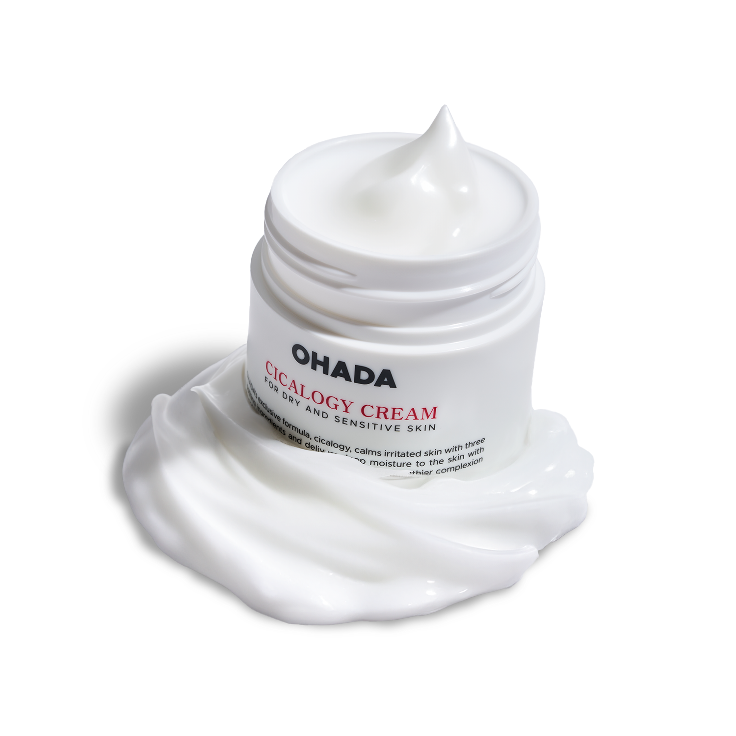 오하다 시카로지 크림 진정 보습 수분 비건 크림 80ml, 1개