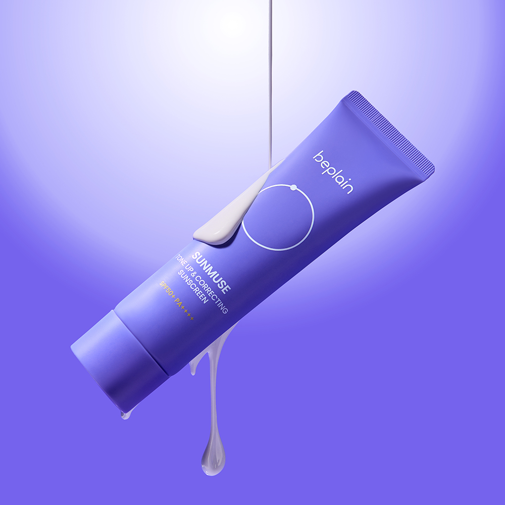 비플레인 선뮤즈 톤업&코렉팅 선크림 (SPF50+/PA++++) 50ml, 1개 - 상세 이미지 2