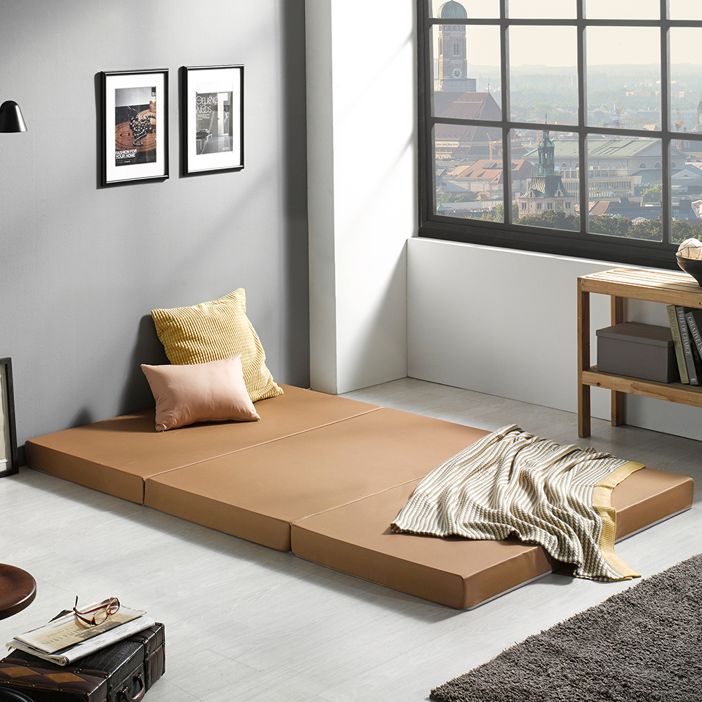 서광퍼니처 편안존 3단 접이식 바닥 토퍼 매트리스 9cm