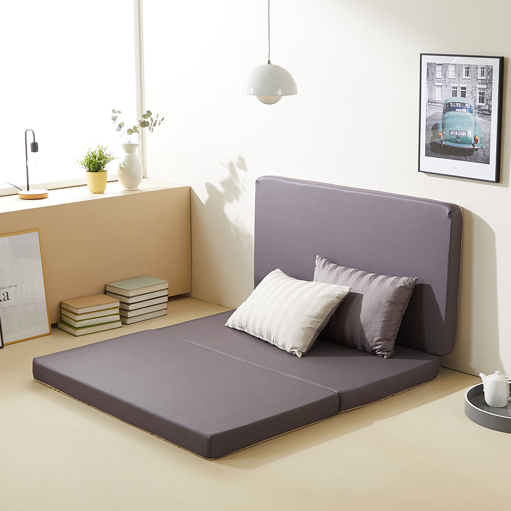 서광퍼니처 편안존 3단 접이식 바닥 토퍼 매트리스 9cm