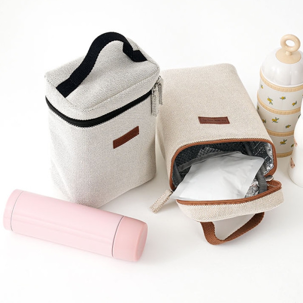 마롤로뜨 이유식 보냉백 버터옐로우 유아 보온보냉 아기 가방