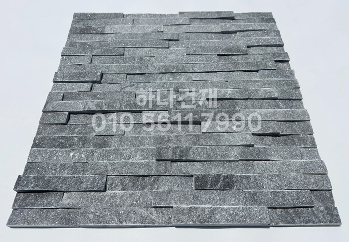 마블금강석 500x100x20T 블랙 / 하다건재 천연석