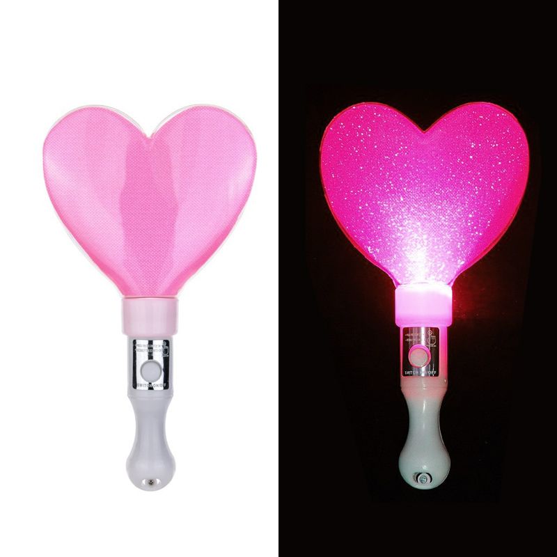 하트 LED 야광 스틱 응원 봉 도구 아이돌 콘서트 준비물 파티 용품 재롱잔치 학예회 이미지 6